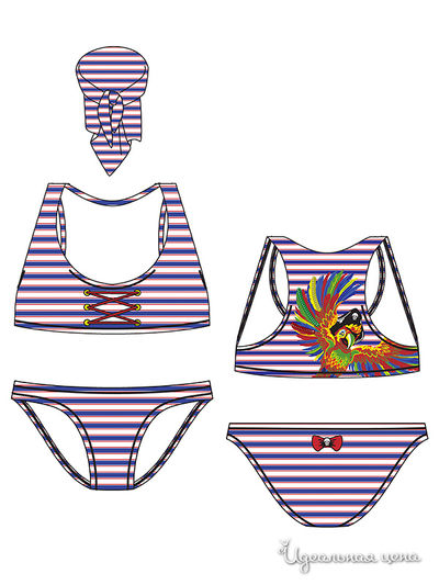 Купальник Arina, цвет цвет синий