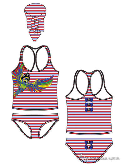 Купальник Arina, цвет цвет красный