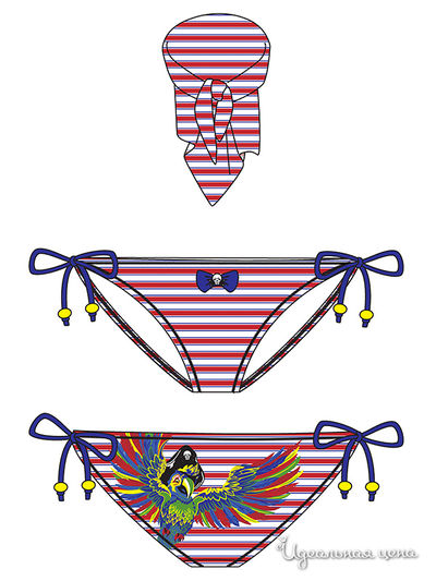 Комплект Arina, цвет цвет красный