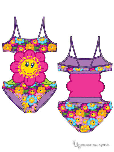 Купальник Arina, цвет цвет виноградный