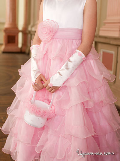 Митенки Perlitta, цвет цвет розовый