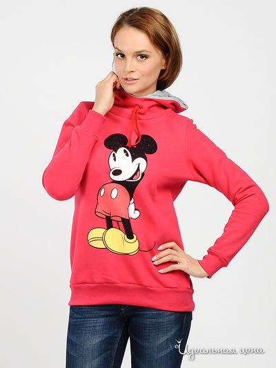 Толстовка Disney, цвет цвет малиновый