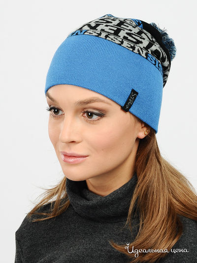 Шапка Ensis, цвет цвет голубой / черный