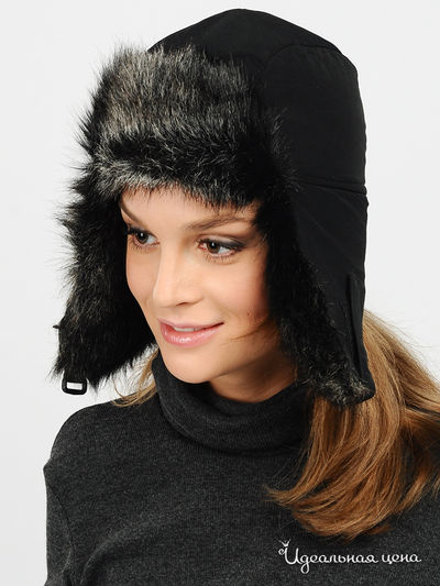 Шапка-ушанка Imojo, цвет цвет черный
