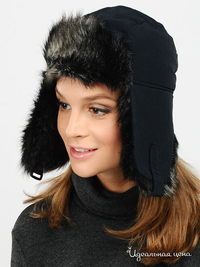 Шапка-ушанка Imojo, цвет цвет сине-серый