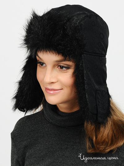 Шапка-ушанка Imojo, цвет цвет черный
