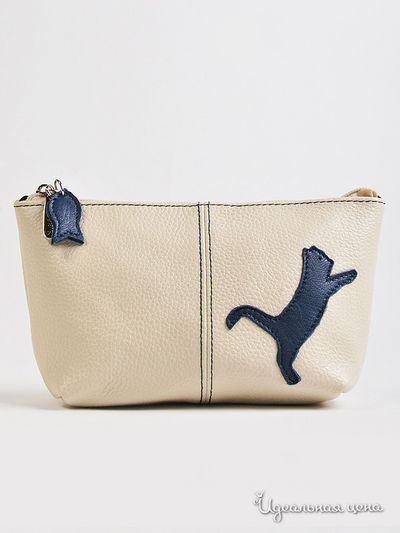 Косметичка Cheribags, цвет цвет бежевый / синий