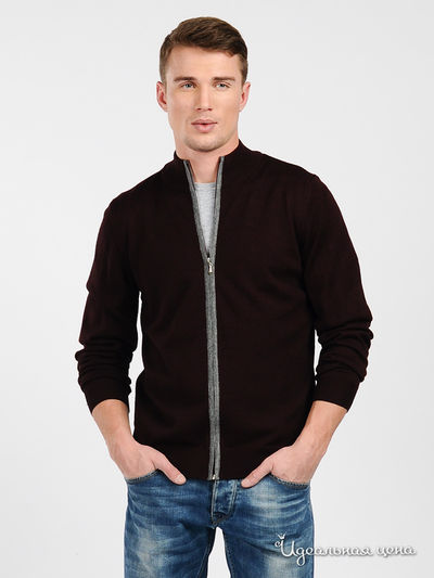 Кардиган Lario Covaldi, цвет цвет темно-бордовый