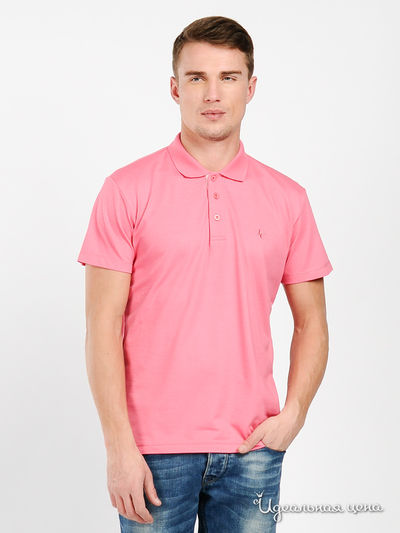 Футболка-поло Lario Covaldi, цвет цвет розовый