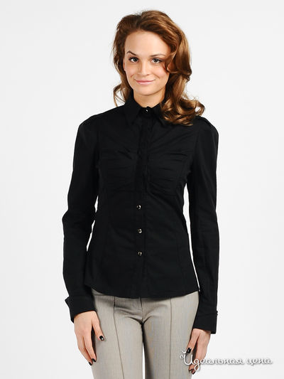Блуза Rinascimento, цвет цвет черный