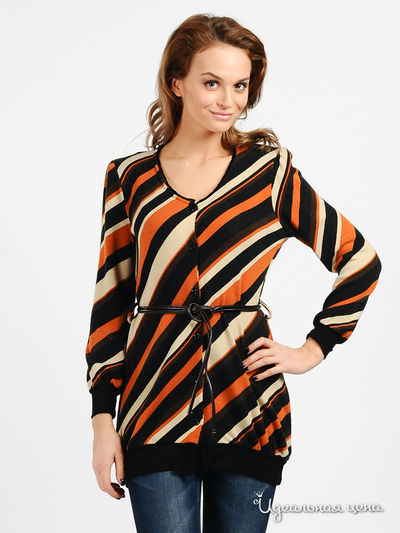 Блузон Rinascimento, цвет цвет коричневый / оранжевый