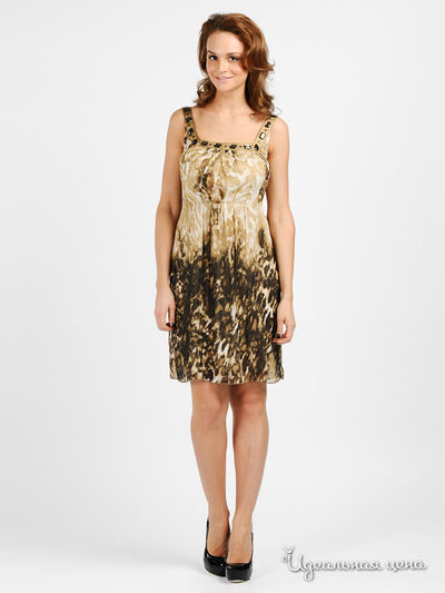 Платье VIVANCE, цвет цвет бежевый