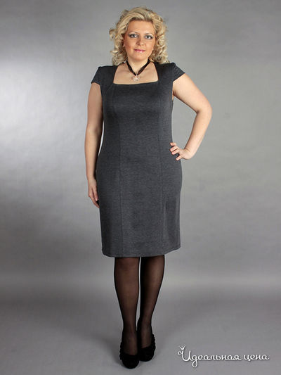 Платье ViktoriaVitt, цвет цвет графитовый