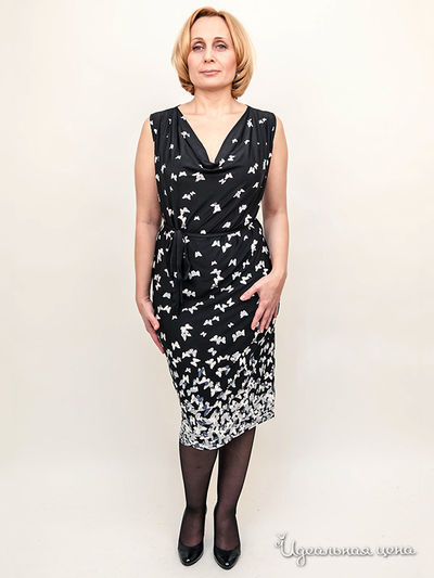Платье Voti, цвет цвет черный / серый