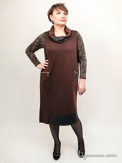 Сарафан Voti, цвет цвет шоколадный
