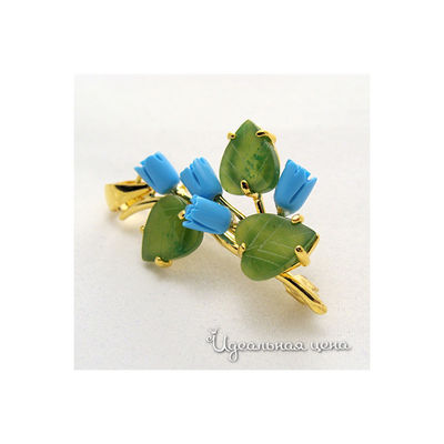 Брошь Esmeralda