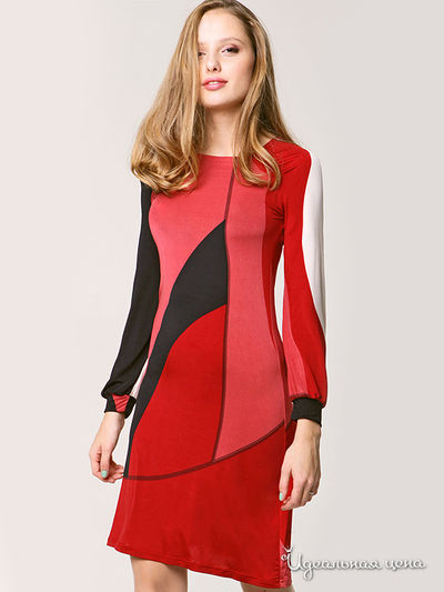 Платье Festival, цвет цвет белый / красный