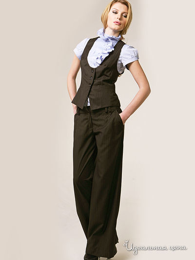 Брюки Festival, цвет цвет коричневый