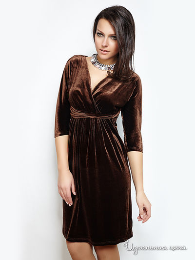 Платье Festival, цвет цвет коричневый