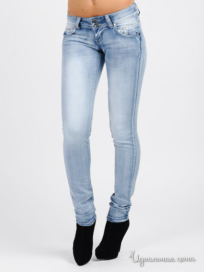 Джинсы Prima Vera, цвет цвет голубой