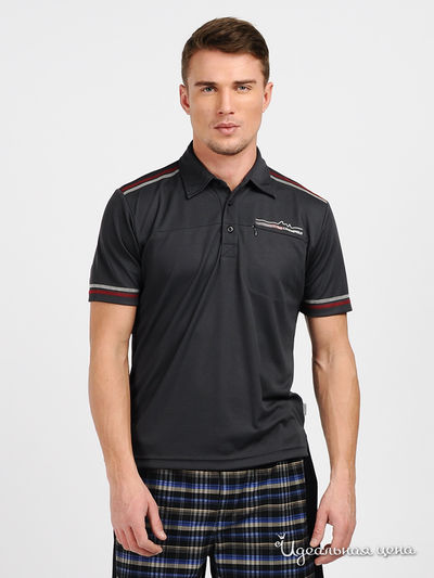 Футболка-поло CMP F.lli Campagnolo, цвет цвет серый