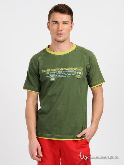 Футболка CMP F.lli Campagnolo, цвет цвет зеленый