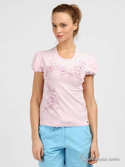 Футболка CMP F.lli Campagnolo, цвет цвет розовый