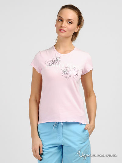 Футболка CMP F.lli Campagnolo, цвет цвет розовый