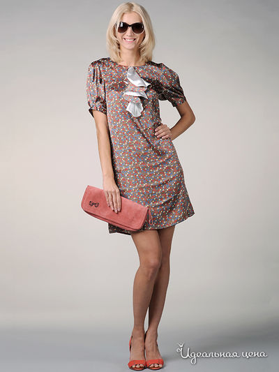 Платье May Be, цвет цвет мультиколор