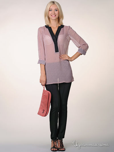 Блуза May Be, цвет цвет нежно-розовый