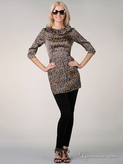 Туника May Be, цвет цвет шоколадный