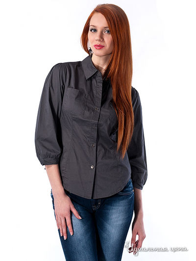Блуза MONDIGO женская, цвет графитовый