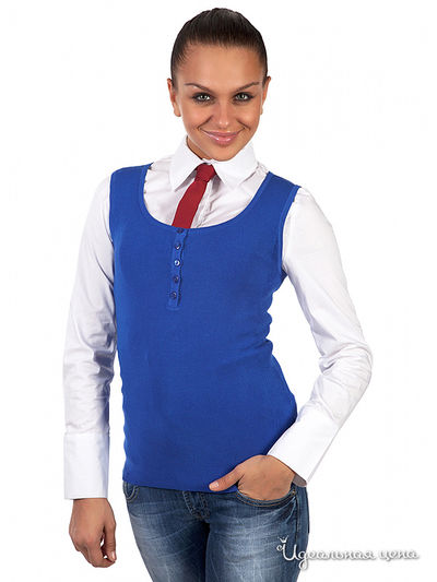 Жилет Mondigo, цвет цвет синий