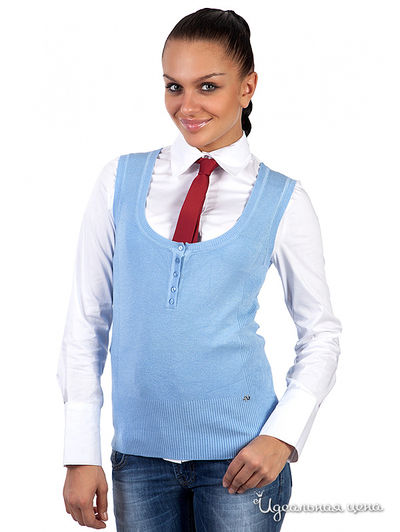 Жилет Mondigo, цвет цвет голубой