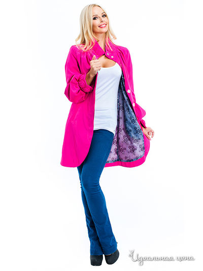 Пальто Mondigo, цвет цвет розовый