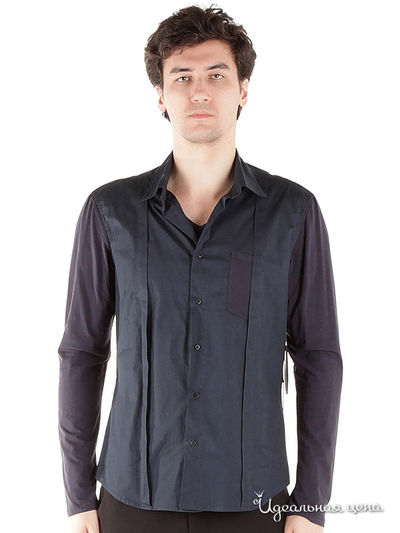 Рубашка Paul Black, цвет цвет темно-синий