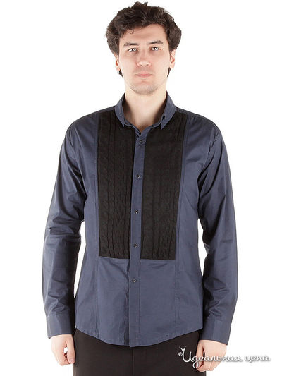 Рубашка Paul Black, цвет цвет темно-синий