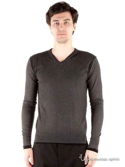 Пуловер Paul Black, цвет цвет темно-серый