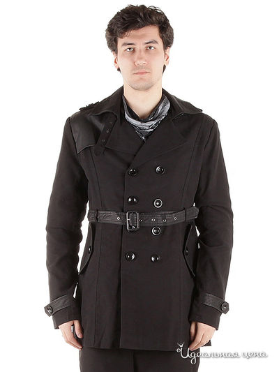 Полупальто Paul Black, цвет цвет черный