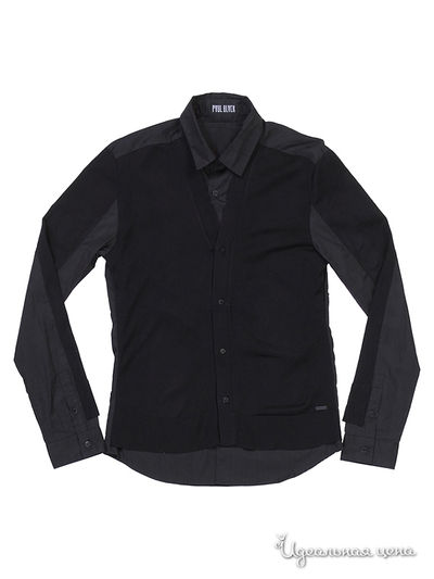 Рубашка Paul Black, цвет цвет серый