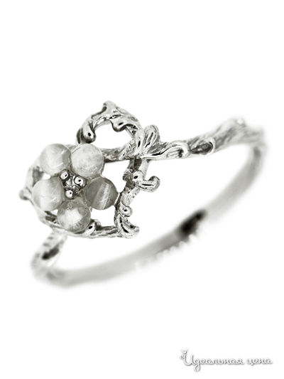 Кольцо Charme, цвет цвет розовый / белый