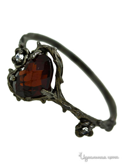 Кольцо Charme, цвет цвет красный / белый