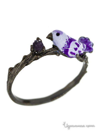 Кольцо Charme, цвет цвет фиолетовый