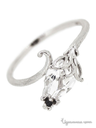 Кольцо Charme, цвет цвет белый / черный