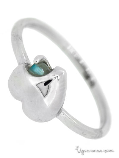 Кольцо Charme, цвет цвет голубой