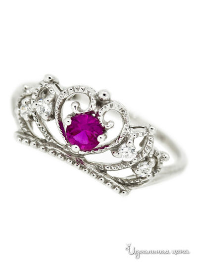 Кольцо Charme, цвет цвет красный / белый