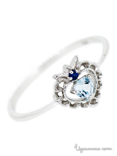 Кольцо Charme, цвет цвет голубой / синий