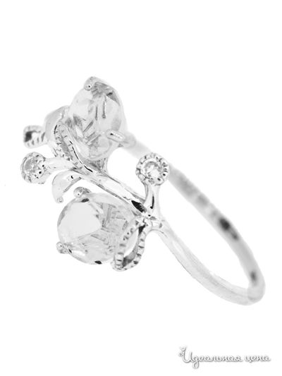 Кольцо Charme, цвет цвет зеленый / белый