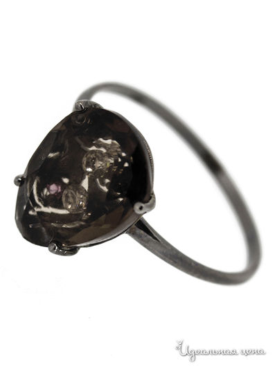 Кольцо Charme, цвет цвет коричневый / красный / белый