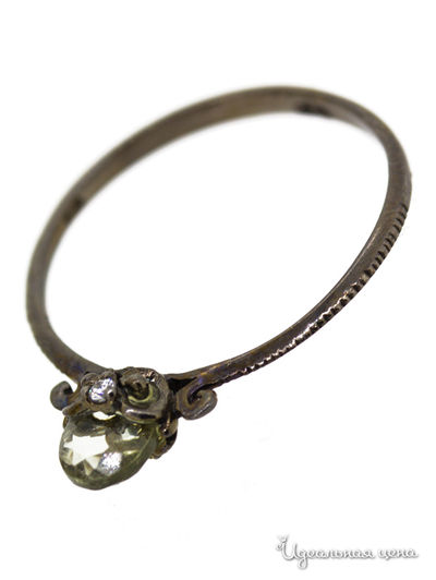 Кольцо Charme, цвет цвет желтый / белый